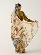 Smocked Saree view 7