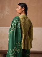 Smocked Saree + Top view 6