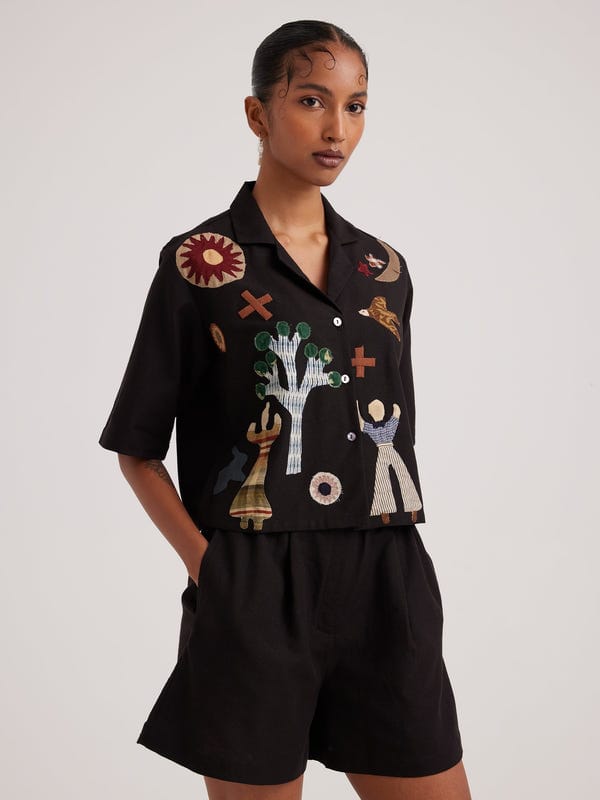 Cord — Crop Shirt