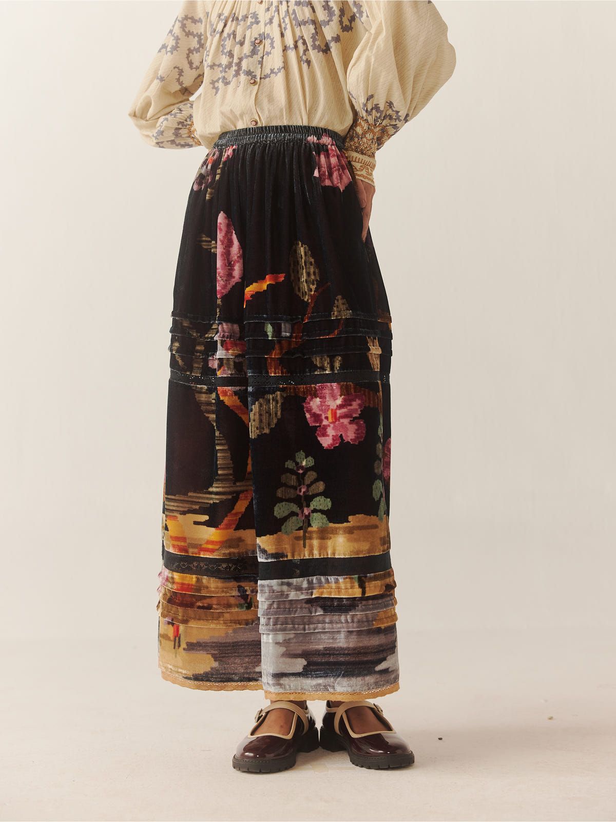 Emily Velvet Skirt - image 2