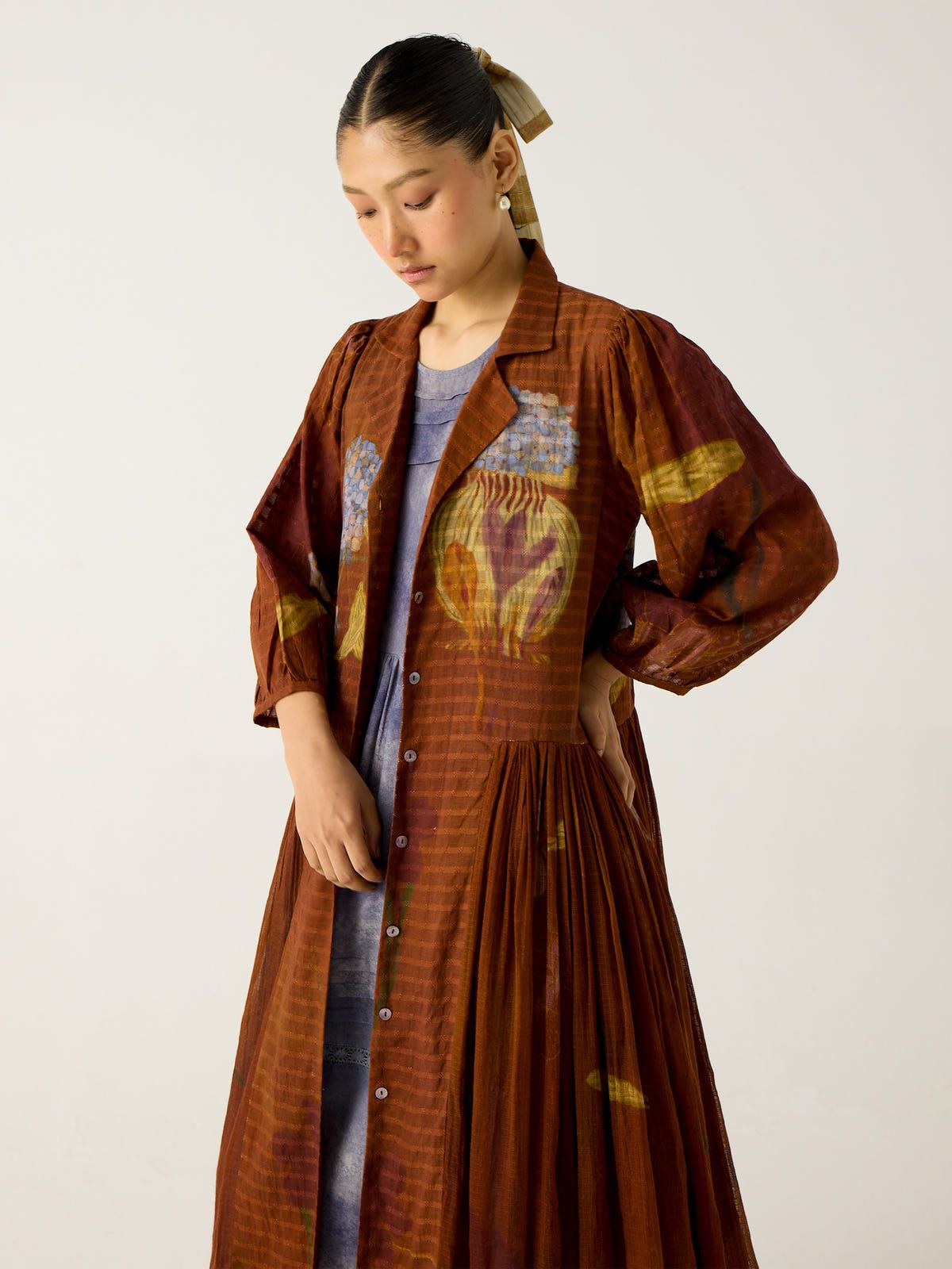 Classic Button Down Dress - image 7