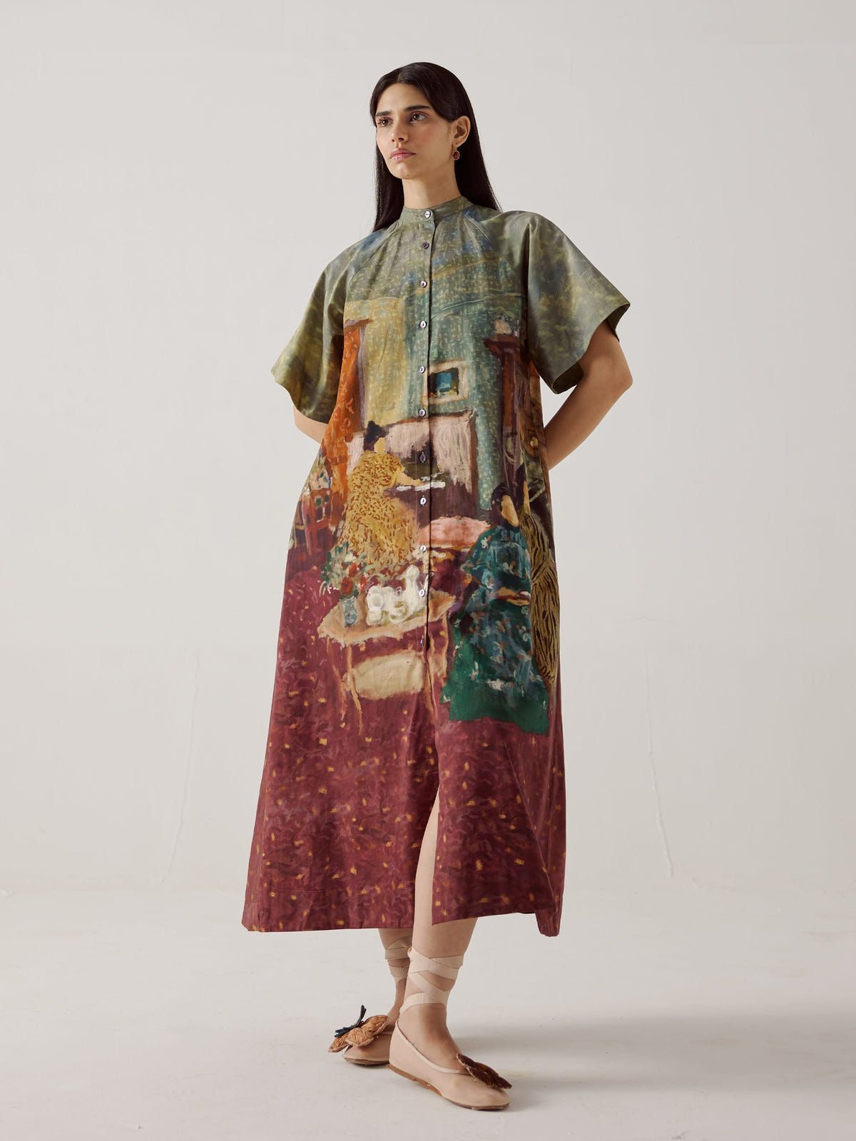 A-Line Long Dress - image 1