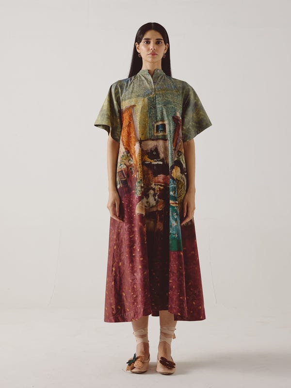 Cord — A-Line Long Dress