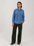 Smocked Collar Jacket view 4