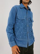 Smocked Collar Jacket view 6