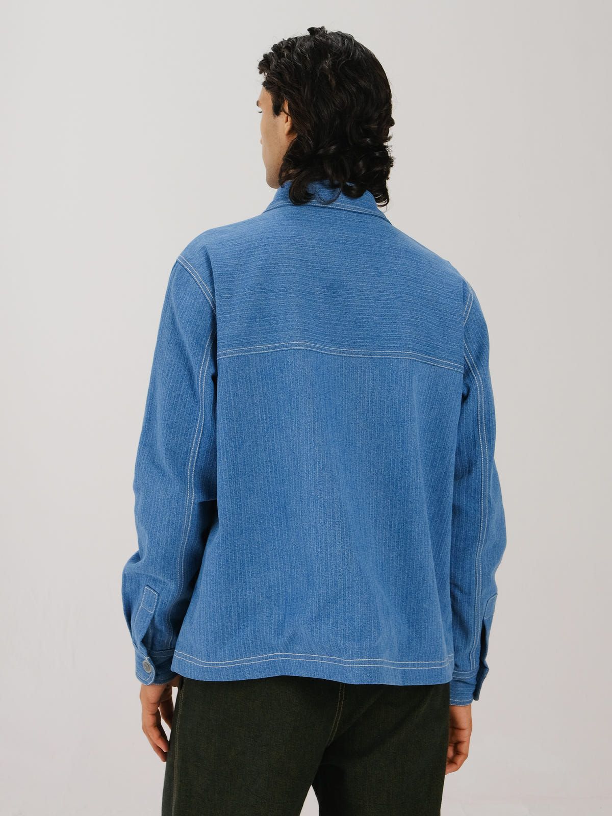 Smocked Collar Jacket - image 8