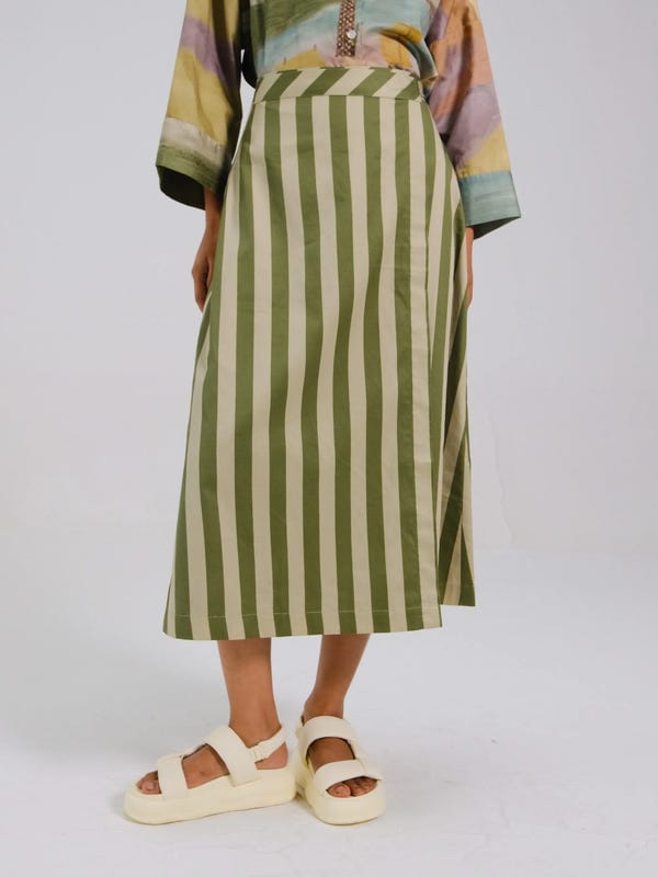 Cord — Wrap Skirt