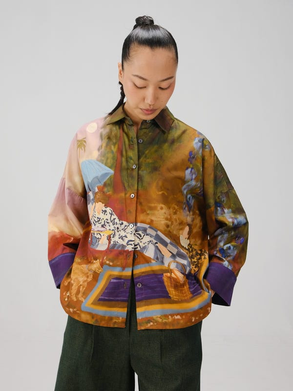 Cord — Panel Shirt