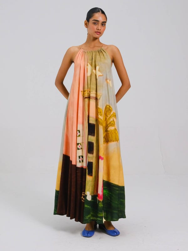 Cord — Circle Long Dress