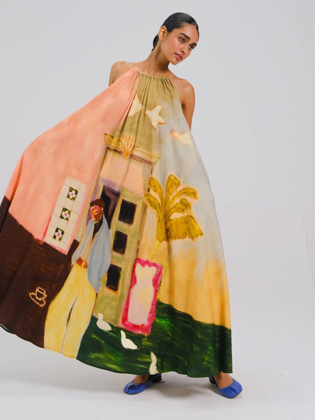Circle Long Dress - image 5