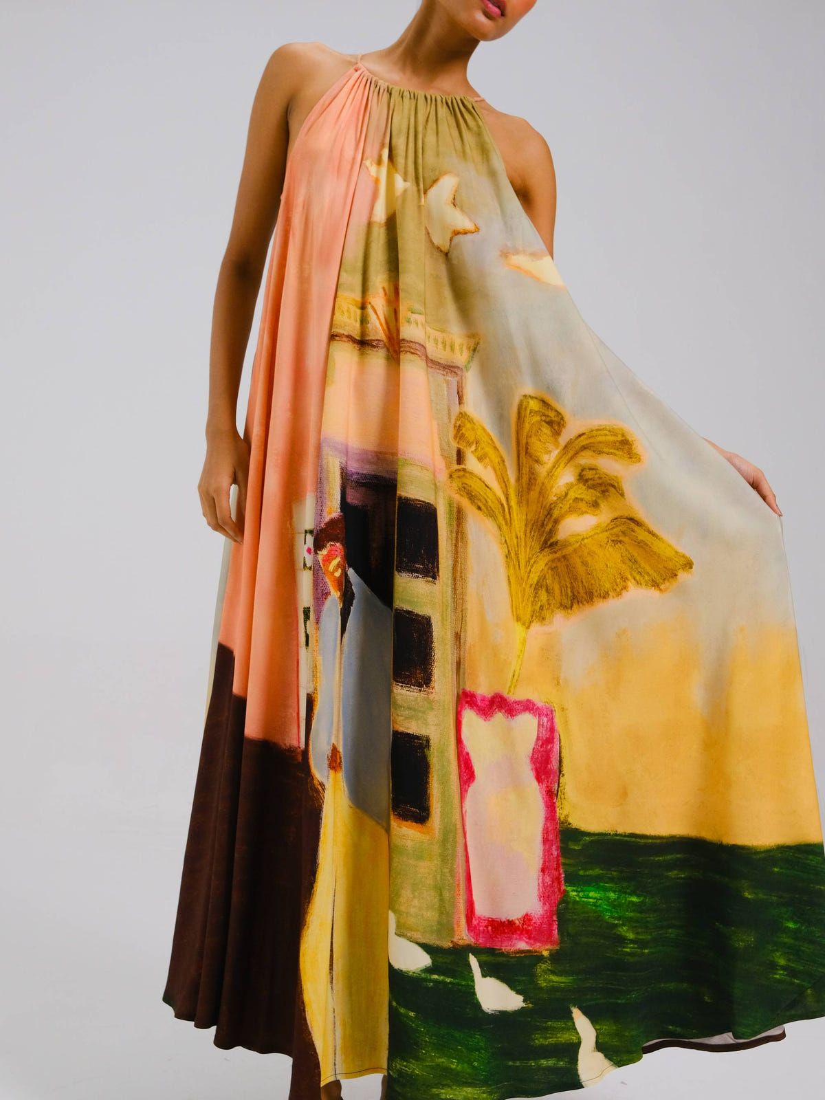 Circle Long Dress - image 7