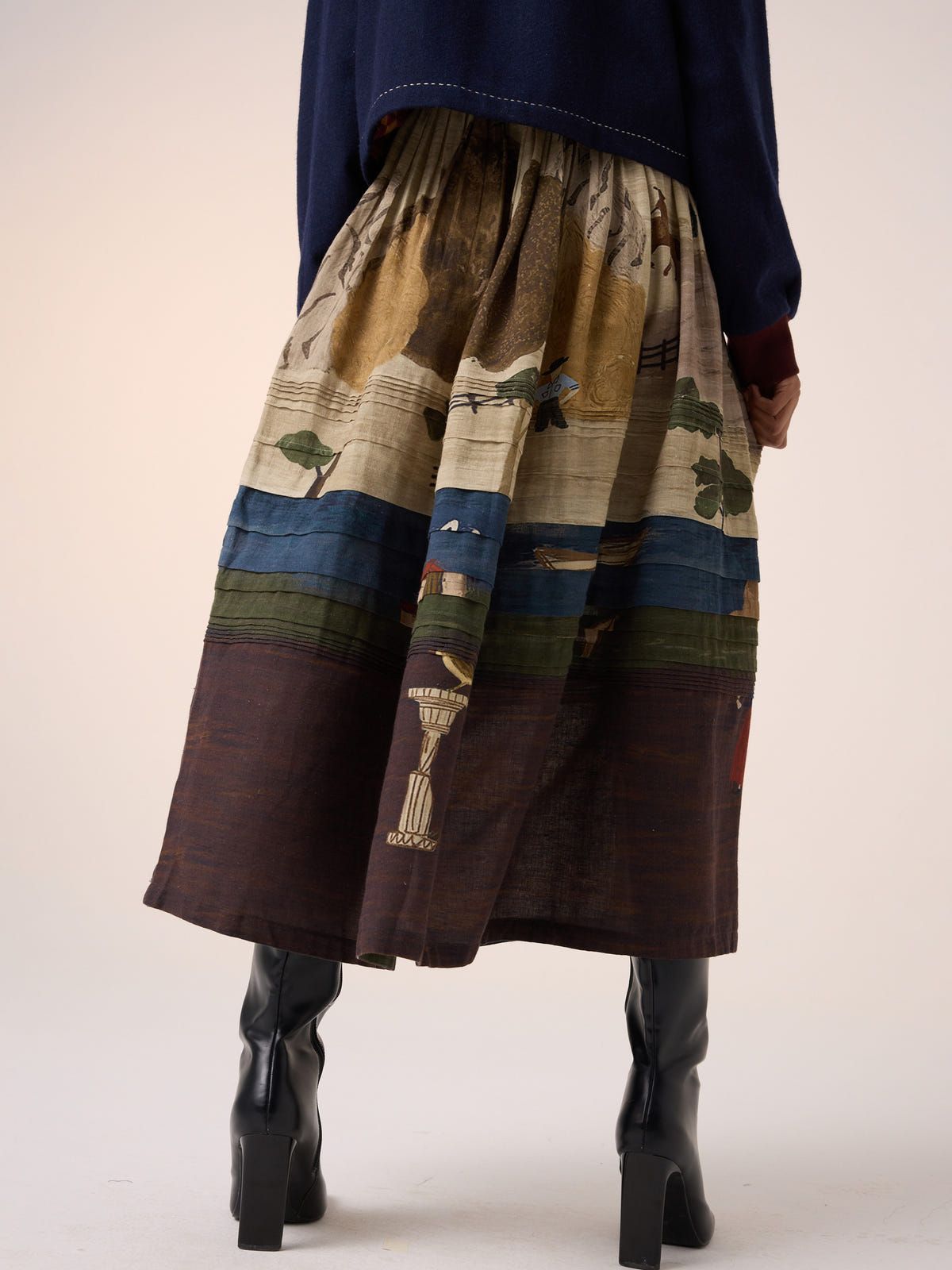 Pintuck Skirt - image 3