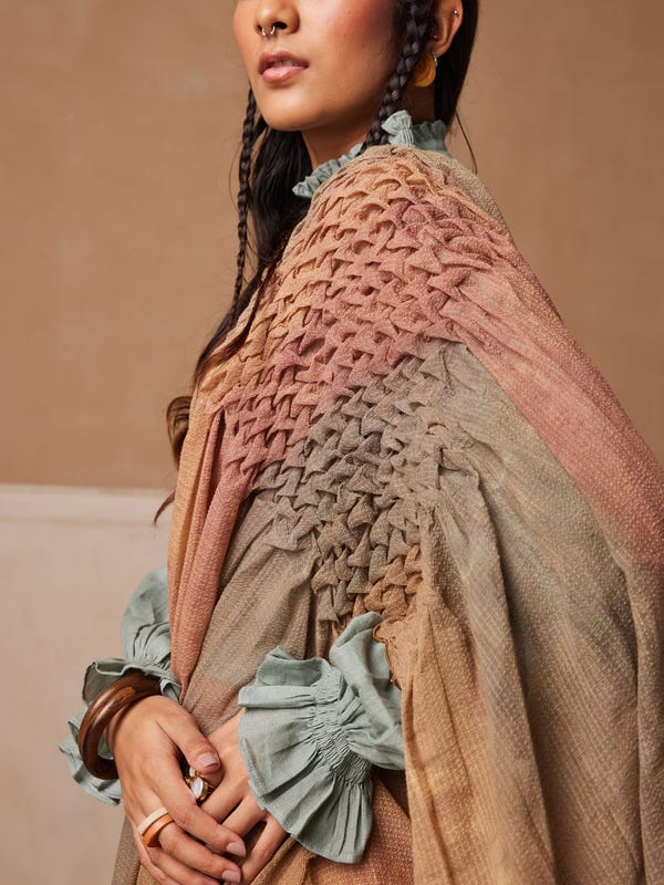 Cord — Smocked Saree