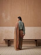 Smocked Saree view 4