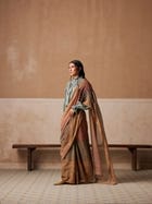 Smocked Saree view 6