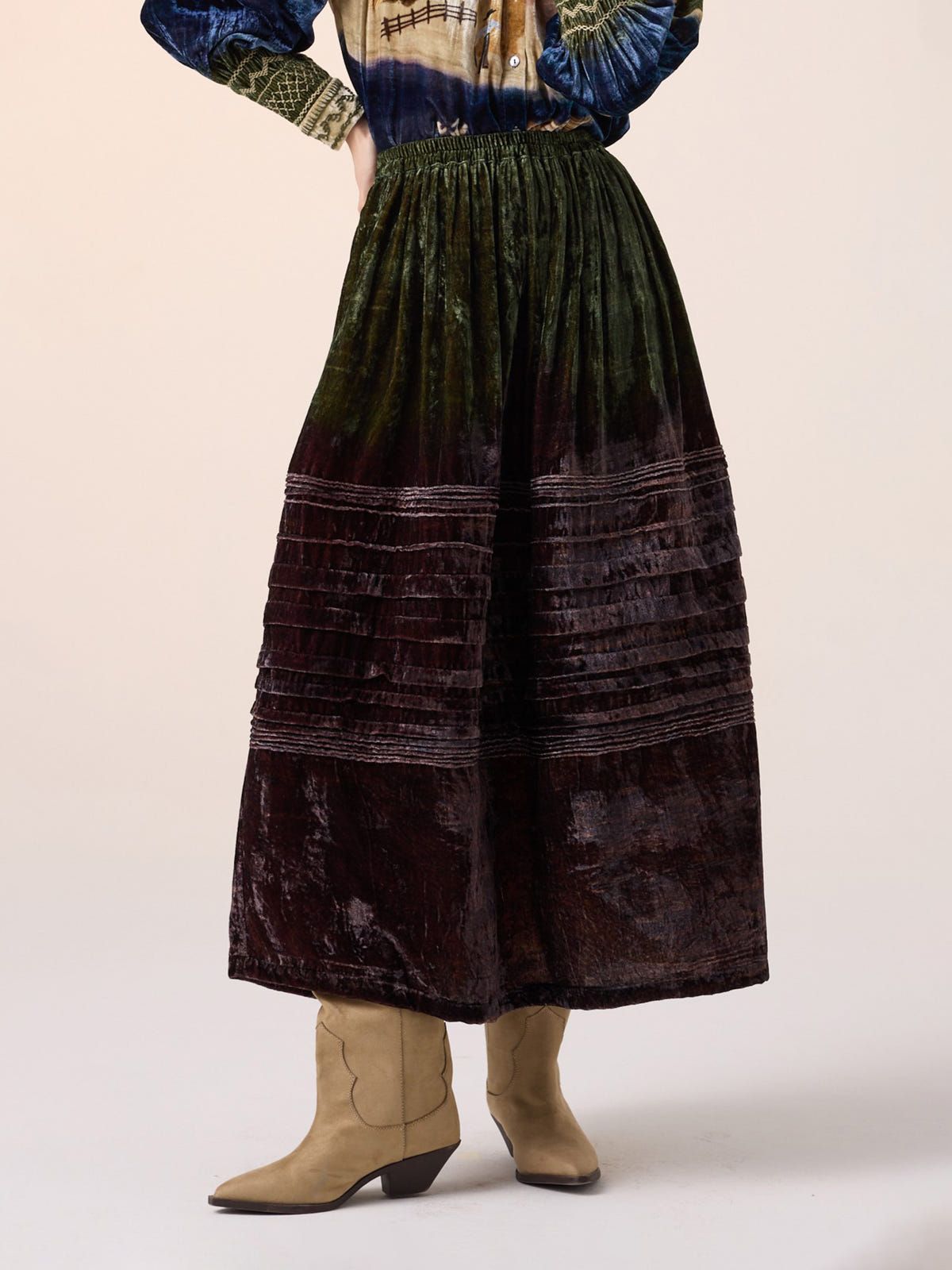 Pintuck Skirt - image 1