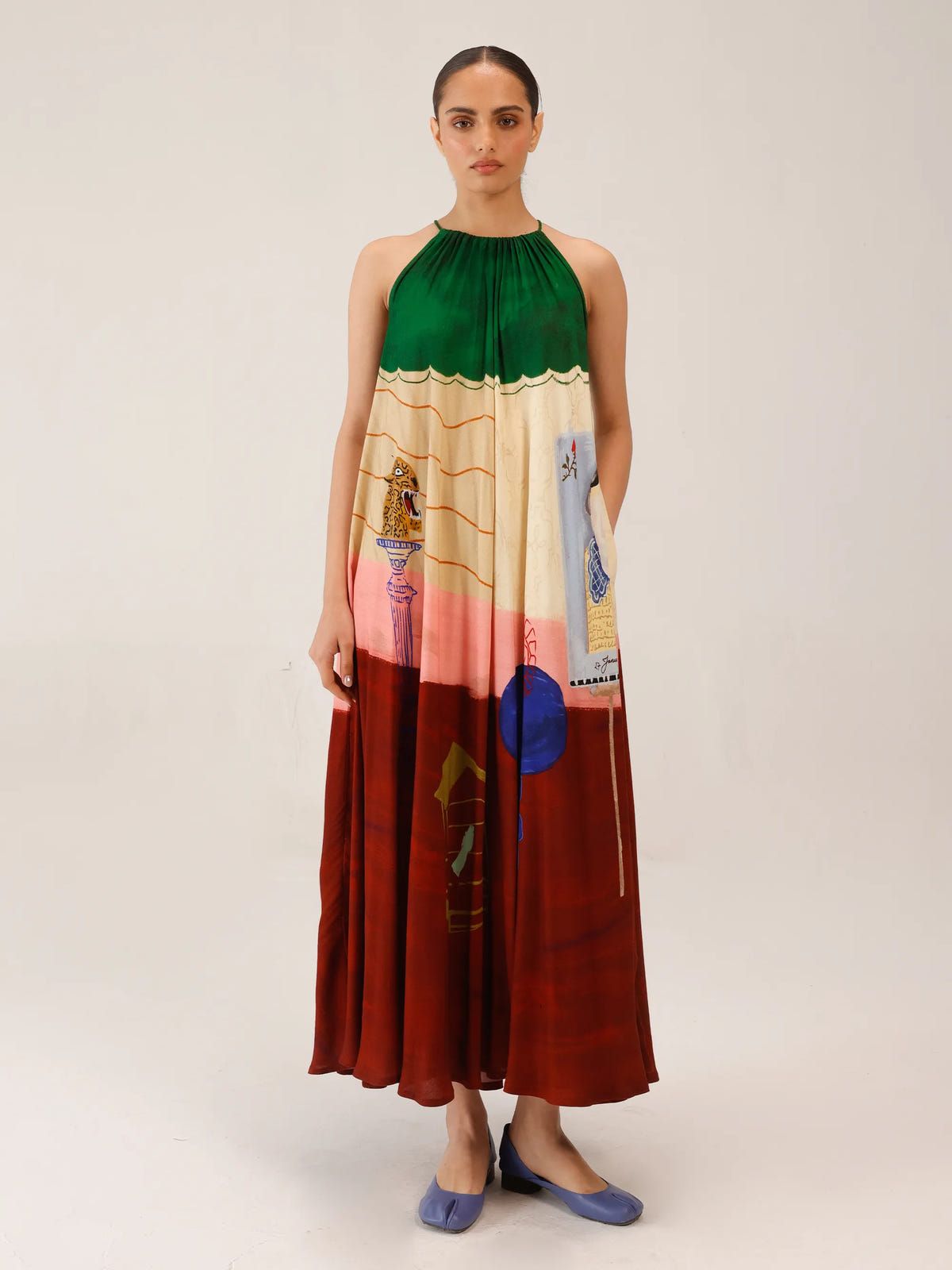 Circle Long Dress - image 1