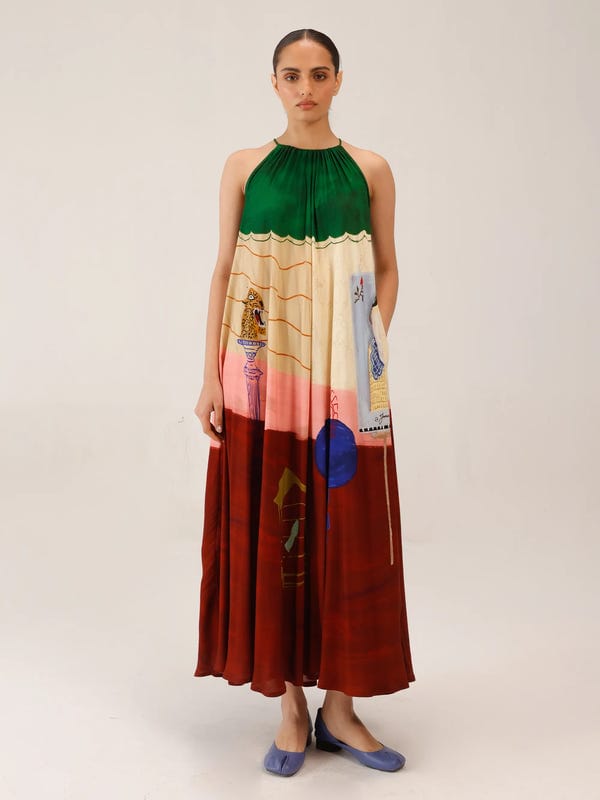 Cord — Circle Long Dress