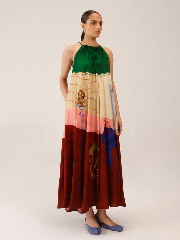 Cord — Circle Long Dress