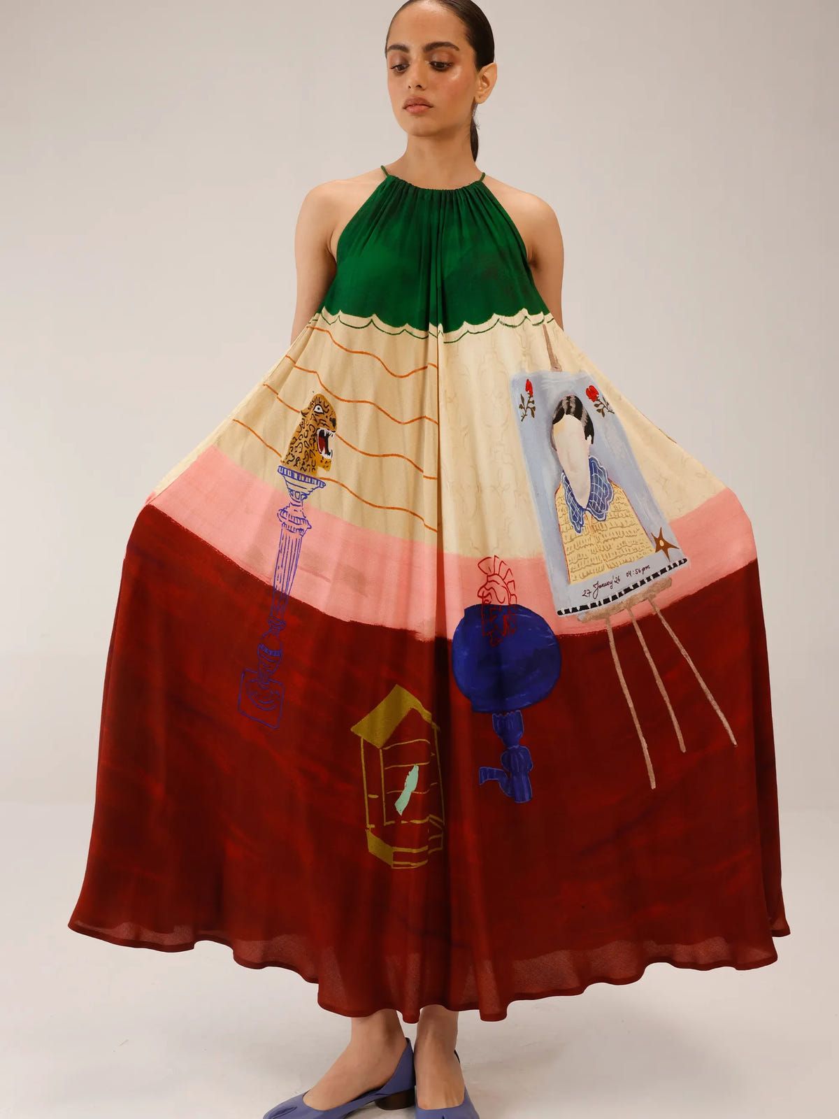 Circle Long Dress - image 6