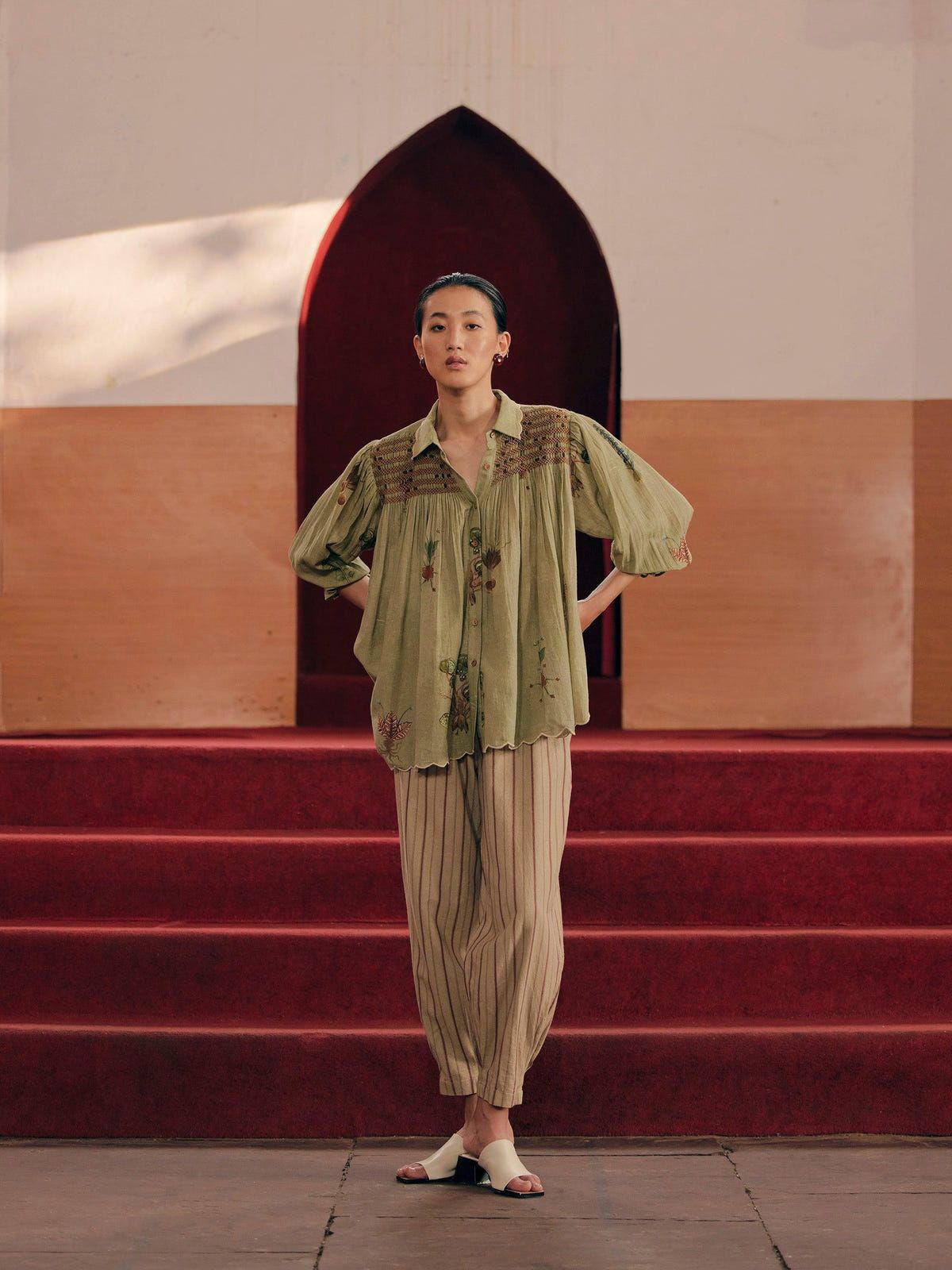 Pleat Pant - image 1