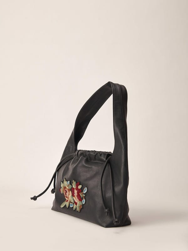 Cord — Embroidered Drawstring Bag