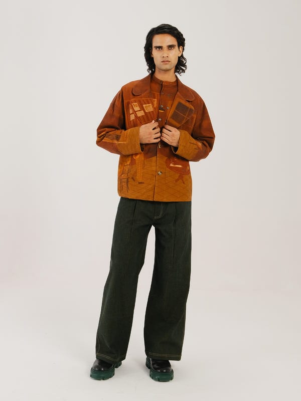 Cord — Anon Jacket Set + Wide Pants