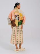 Panel Shirt Set(Panel Shirt + Wrap Skirt) view 5