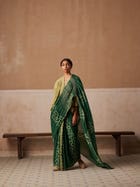 Smocked Saree view 2