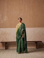 Smocked Saree view 4