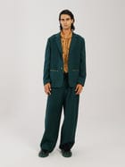Front Smocked Blazer view 2