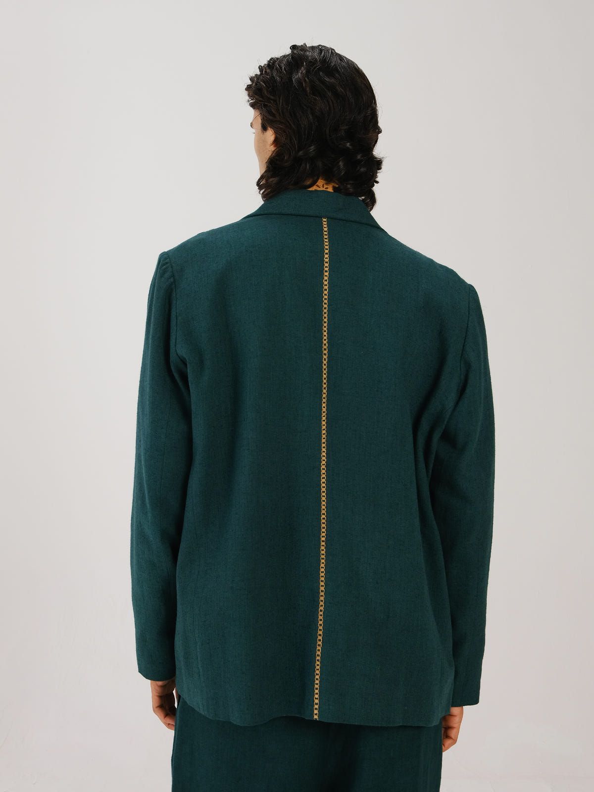 Front Smocked Blazer - image 3