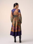 Print Blocked Dress view 6