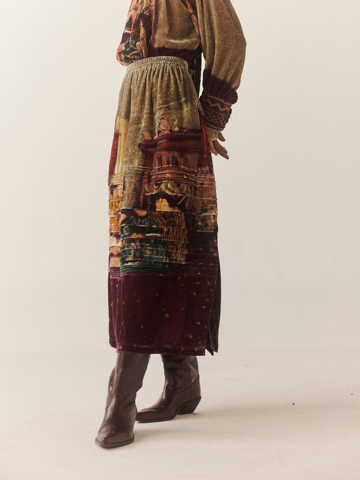 Pintuck Skirt - image 3