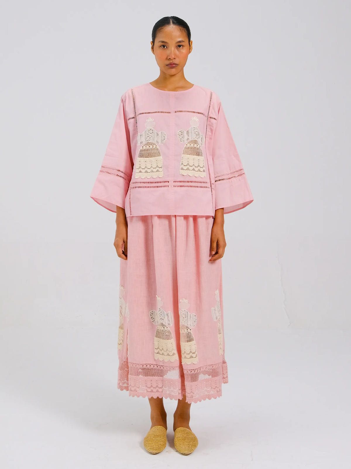 Quad Set (Quad Top+ Claire Skirt) - image 1