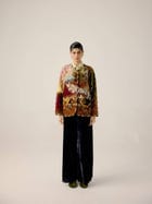 Collarless Quilted Jacket view 6