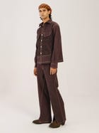 Smocked Collar Jacket Set view 2