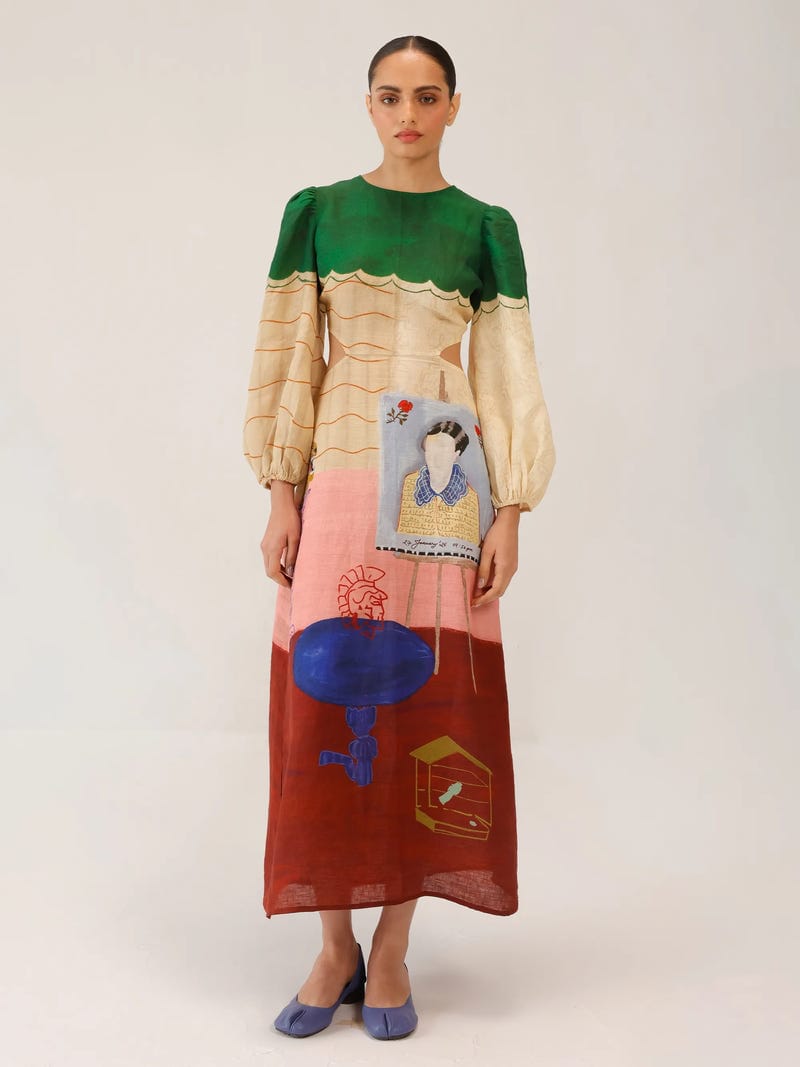 Euro Long Dress