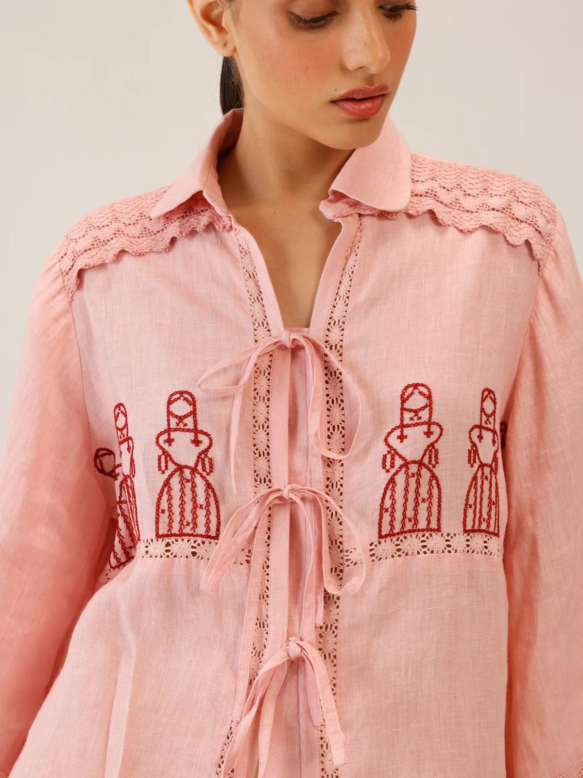 Tie Up Shirt - image 6