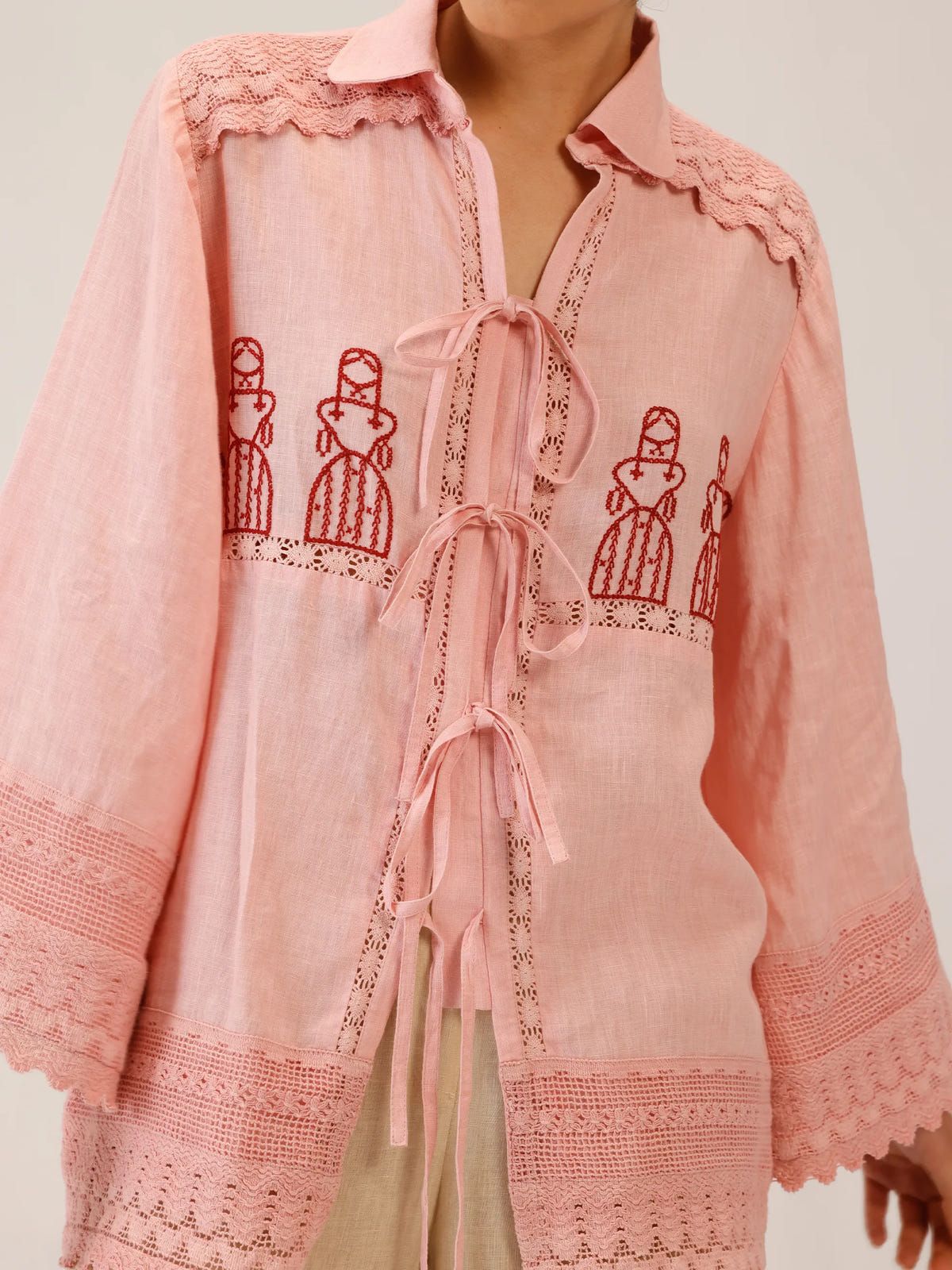 Tie Up Shirt - image 7