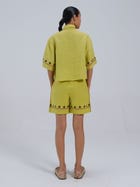 Leo Set (Ava Shirt+ Wide Leg Shorts) view 6