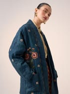 Quilted Front Open Jacket view 3
