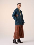 Quilted Front Open Jacket view 6
