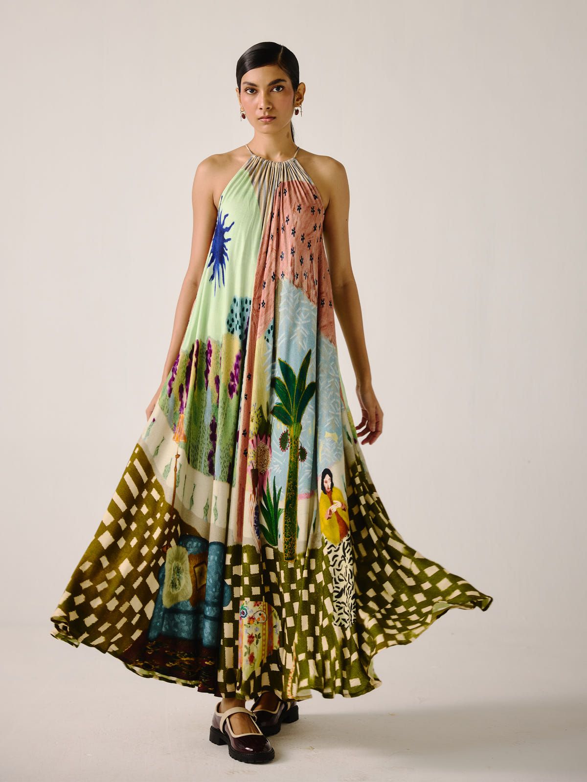 Circle Long Dress - image 1