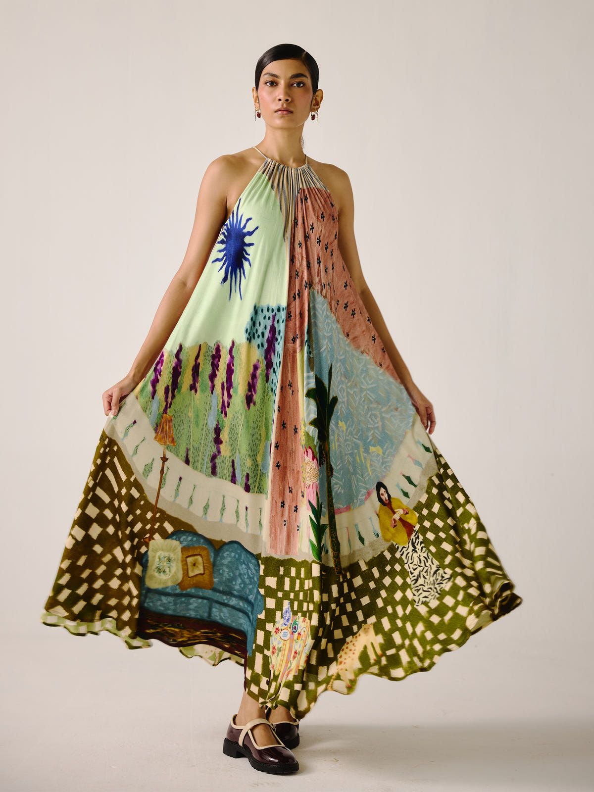 Circle Long Dress - image 5