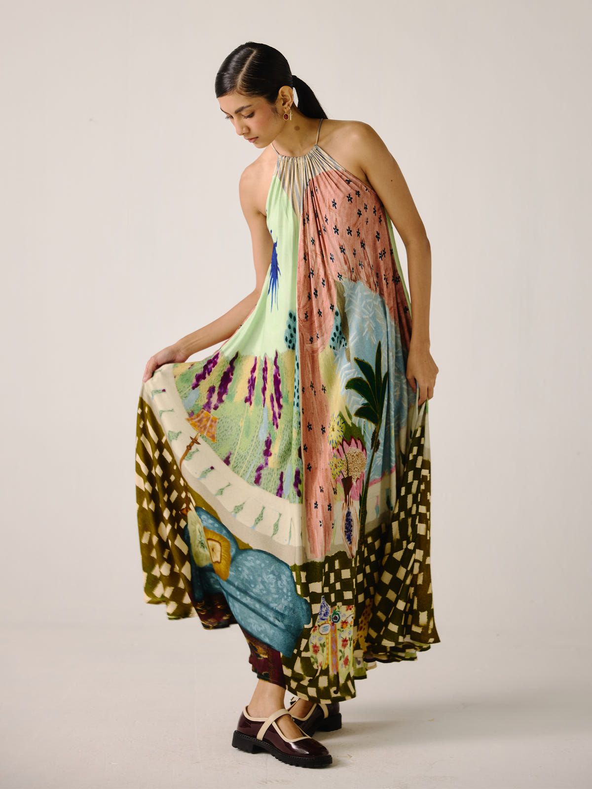 Circle Long Dress - image 6