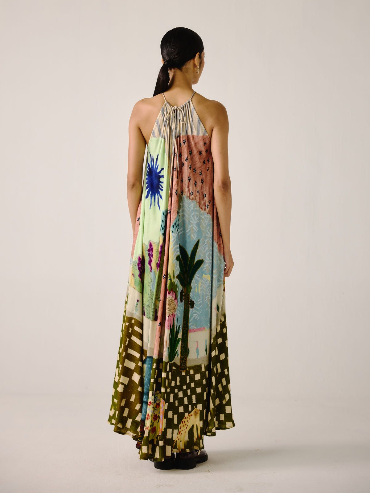 Circle Long Dress - image 7