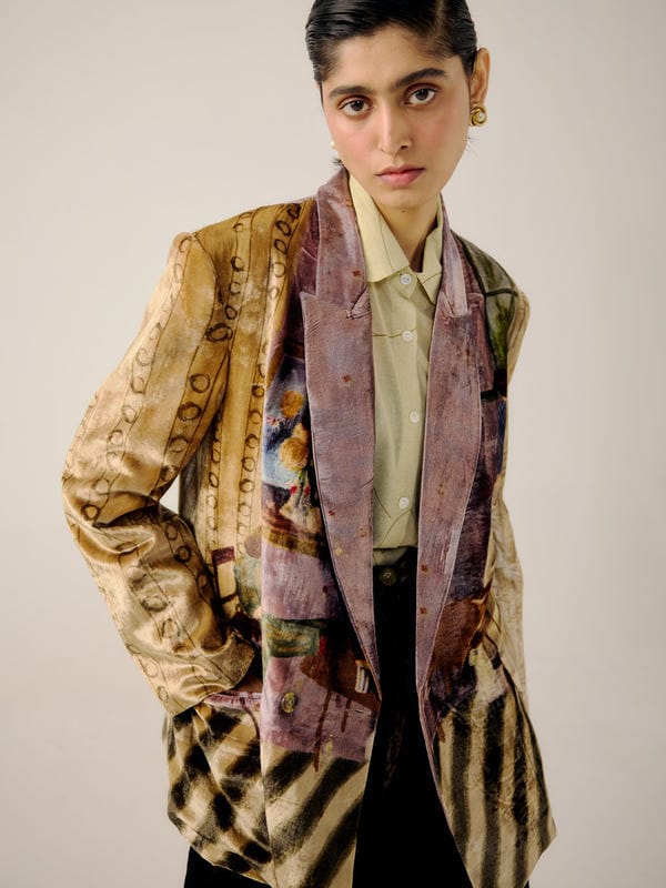 Cord — Oversized Blazer
