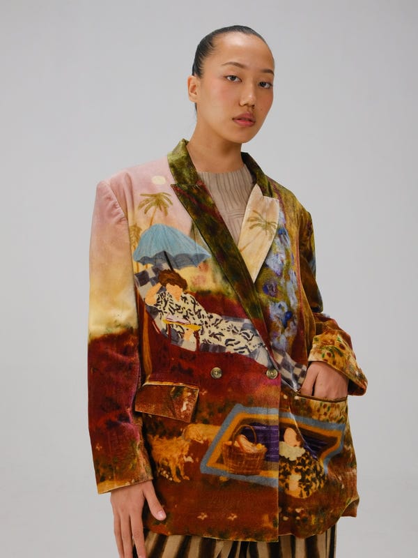 Cord — Oversized Blazer