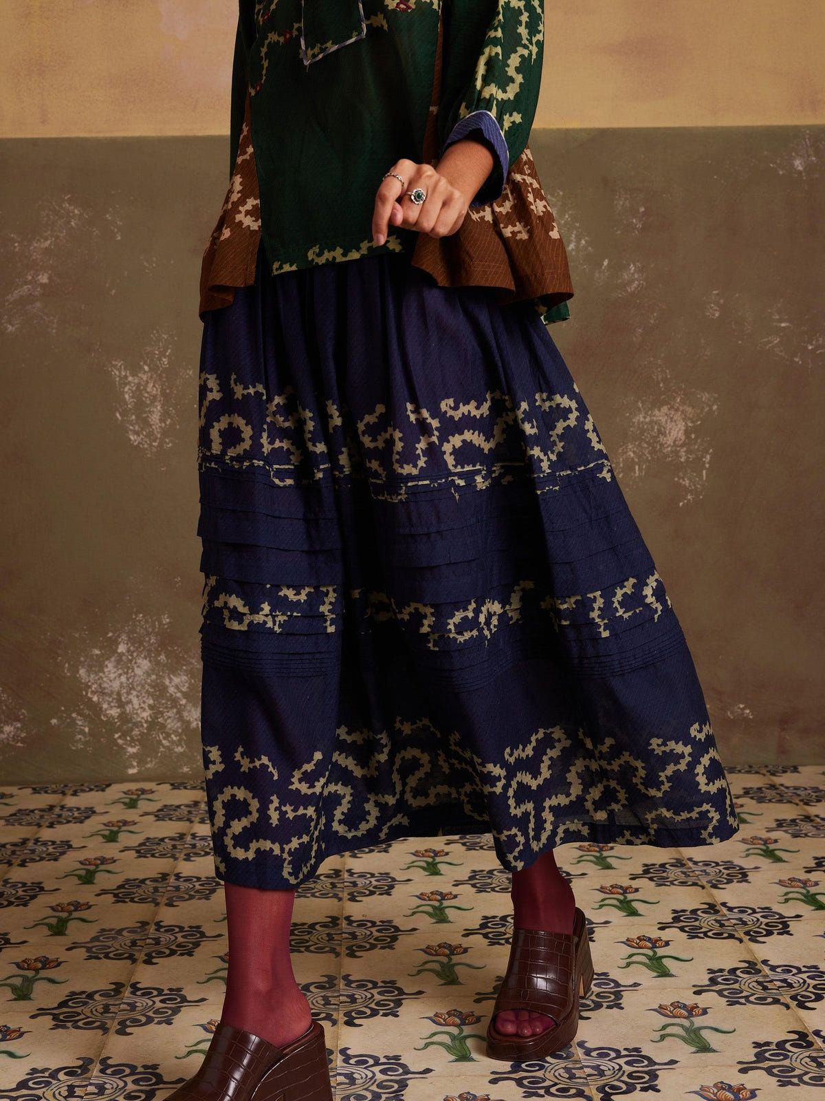 Pintuck Skirt - image 1